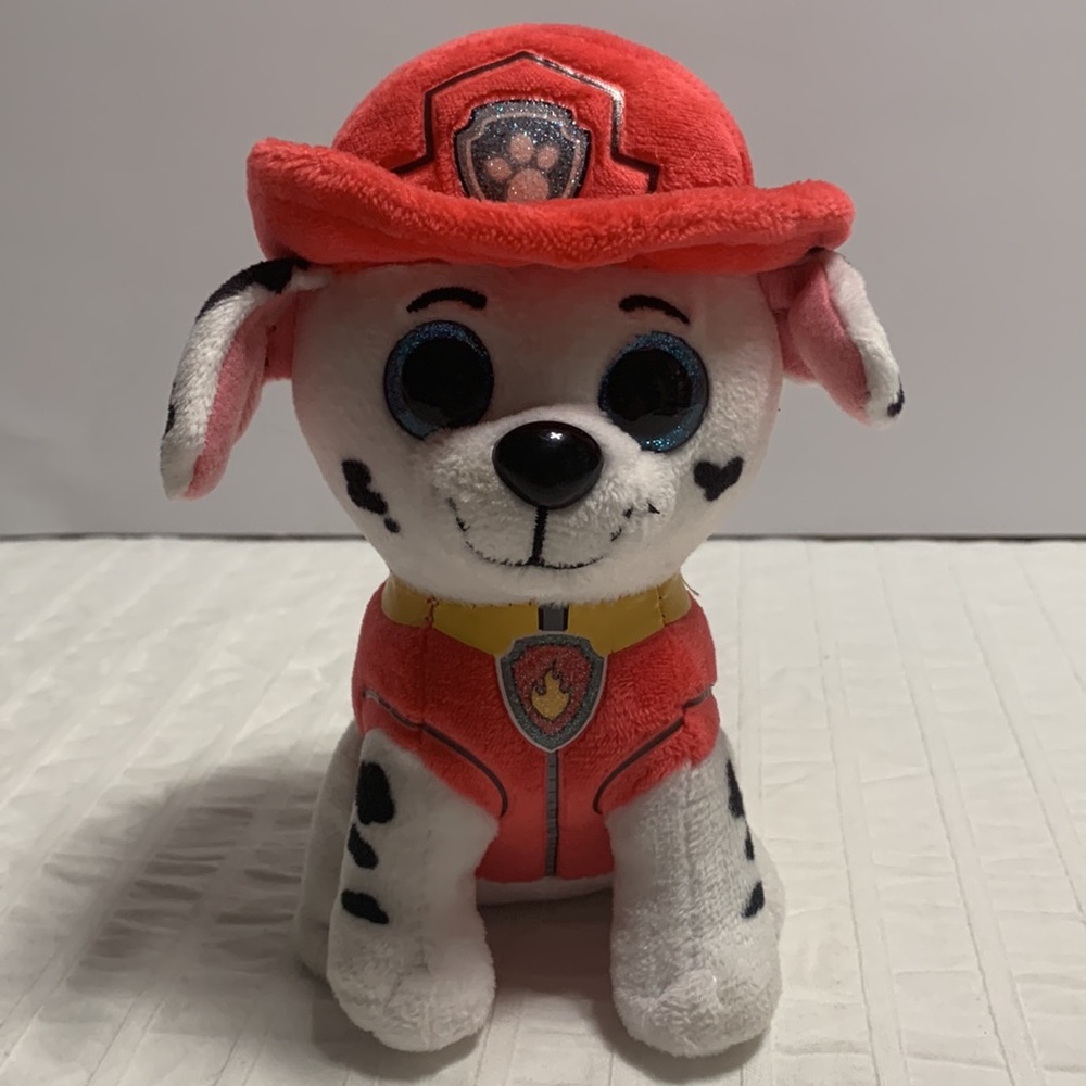 Ty Paw Patrol Marshall 6” Plush Beanie Boo